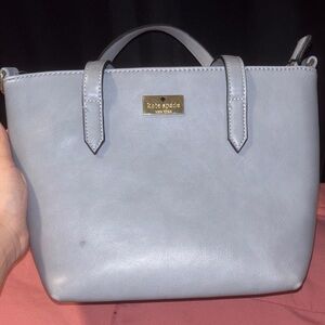 Kate Spade Light Gray Tote Bag
